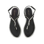 Mary Poise Black Flats - Lino Perros