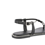 Mary Poise Black Flats - Lino Perros
