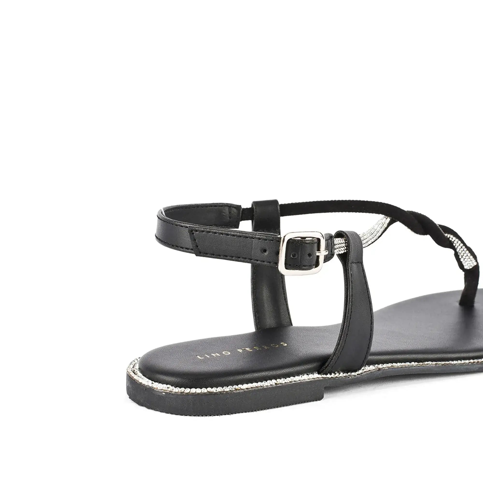 Mary Poise Black Flats - Lino Perros