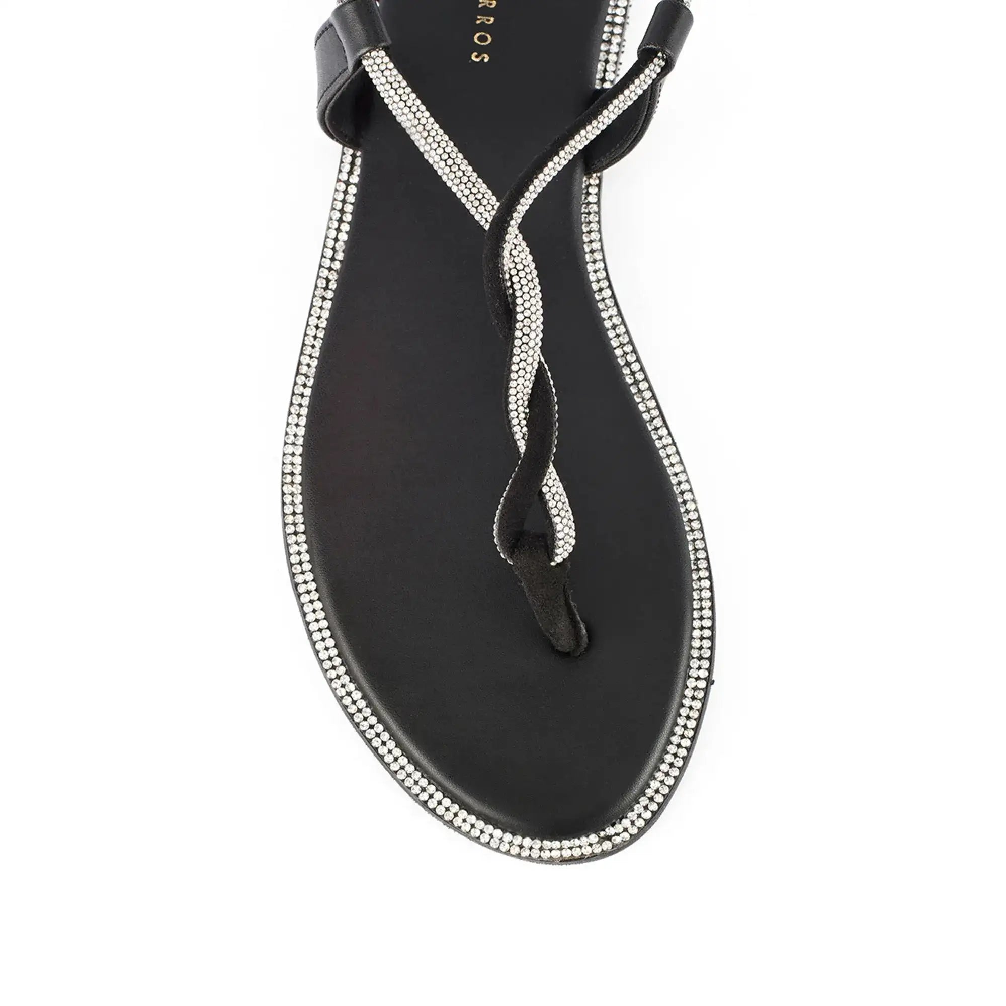 Mary Poise Black Flats - Lino Perros