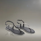 Mary Poise Black Flats - Lino Perros