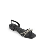 Victoria Flash Black Flats - Lino Perros