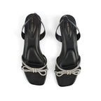 Victoria Flash Black Flats - Lino Perros