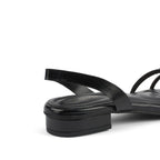 Victoria Flash Black Flats - Lino Perros