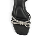 Victoria Flash Black Flats - Lino Perros
