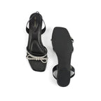 Victoria Flash Black Flats - Lino Perros