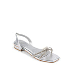 Victoria Flash Silver Flats - Lino Perros