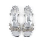 Victoria Flash Silver Flats - Lino Perros