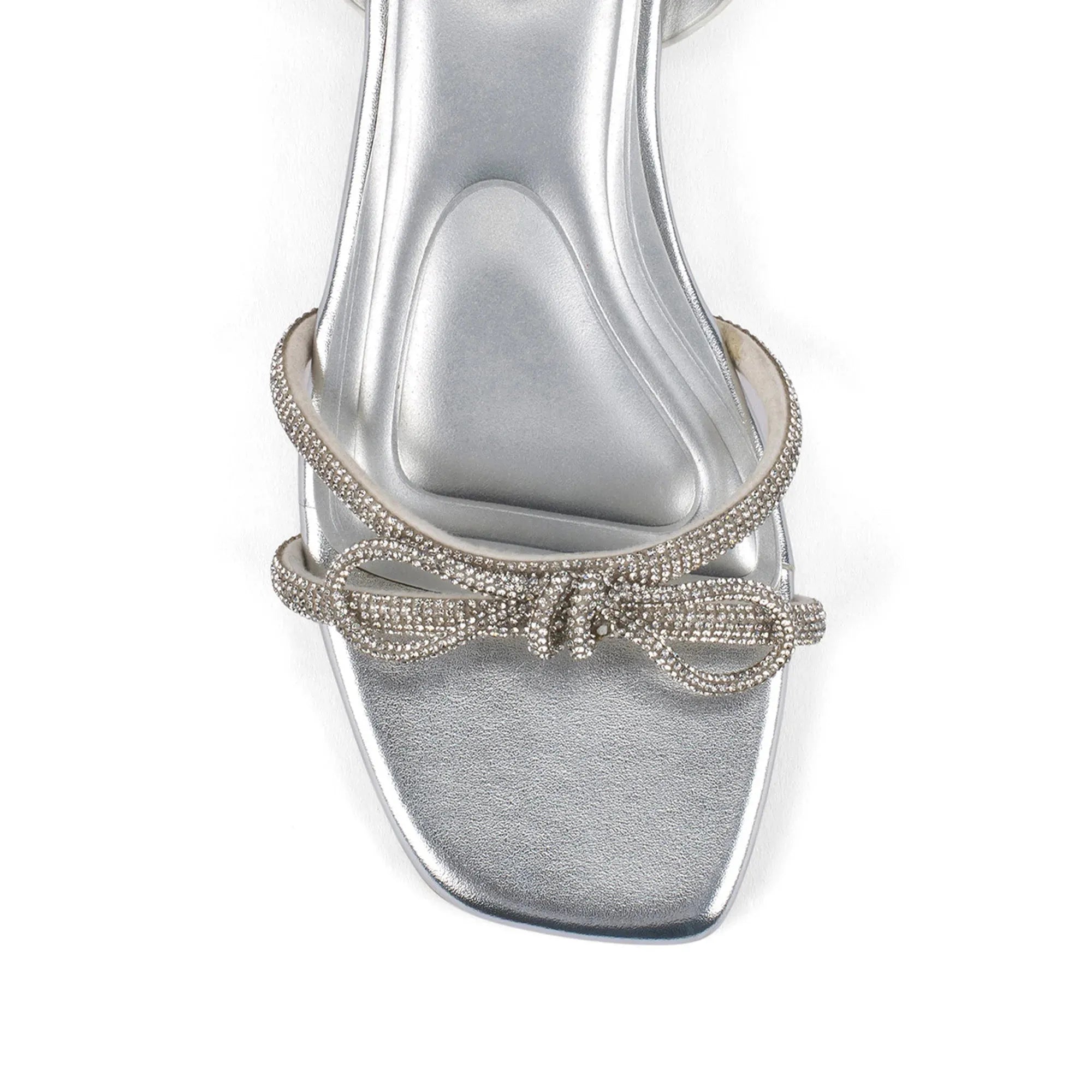 Victoria Flash Silver Flats - Lino Perros