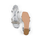 Victoria Flash Silver Flats - Lino Perros