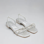 Victoria Flash Silver Flats - Lino Perros