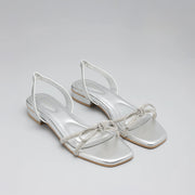 Victoria Flash Silver Flats