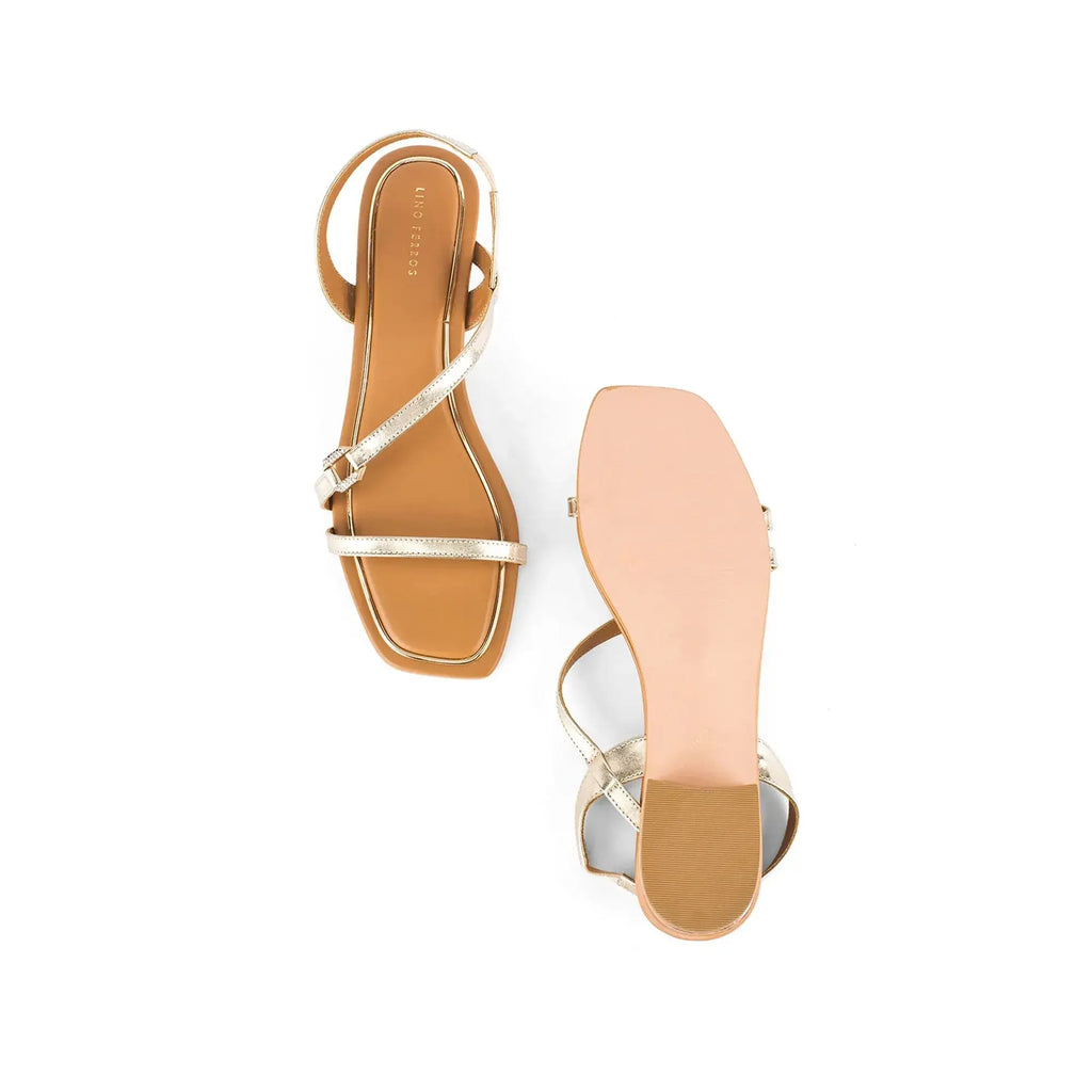 Mary Muse Beige Flats - Lino Perros