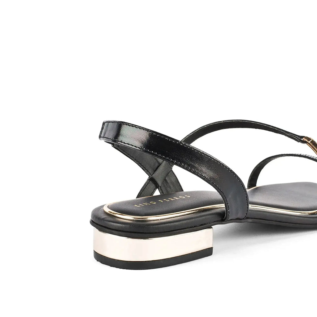 Mary Muse Black Flats - Lino Perros