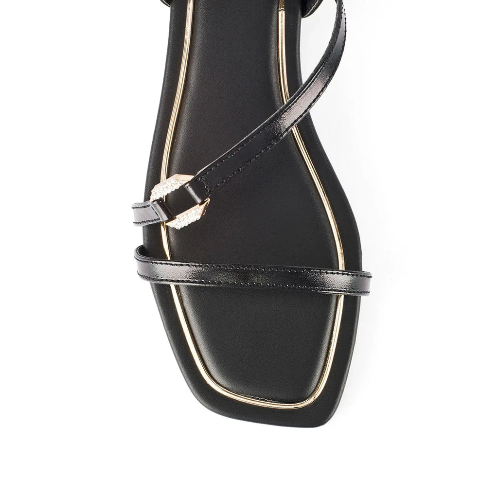 Mary Muse Black Flats - Lino Perros