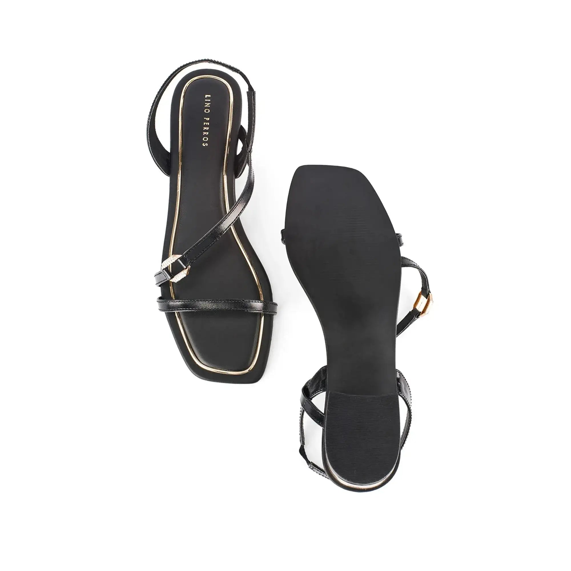 Mary Muse Black Flats - Lino Perros