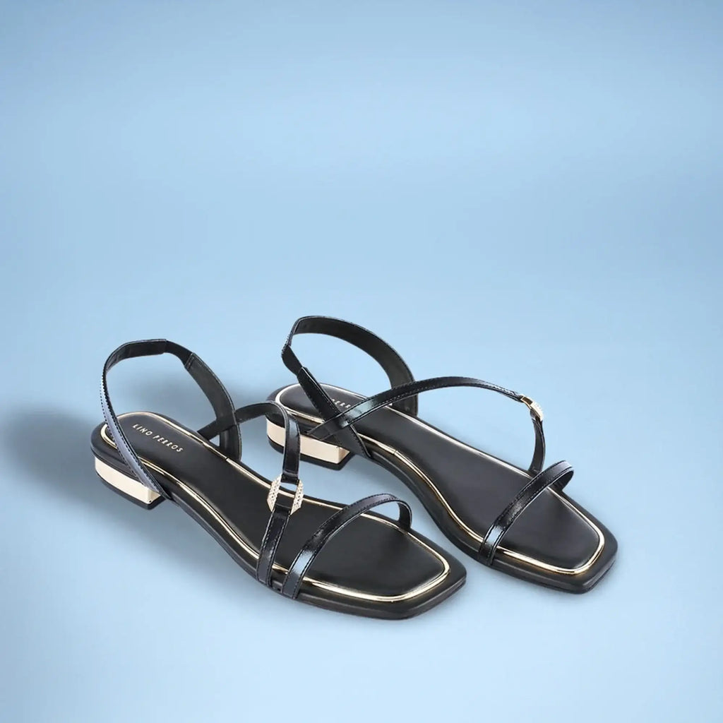Mary Muse Black Flats - Lino Perros