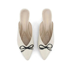 Hepburn Icon Beige Heels - Lino Perros