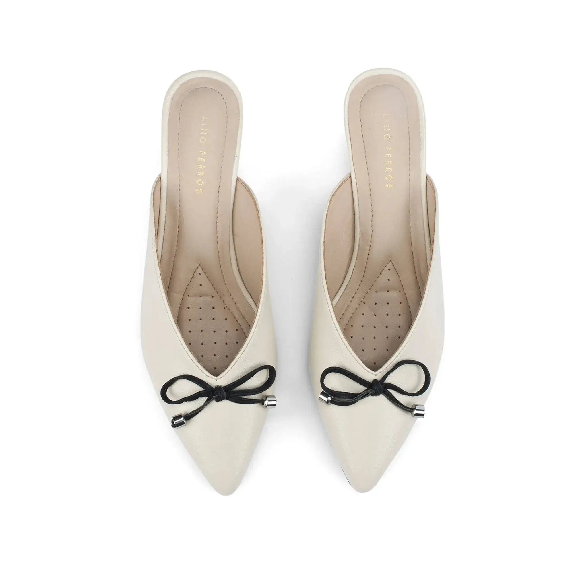 Hepburn Icon Beige Heels - Lino Perros