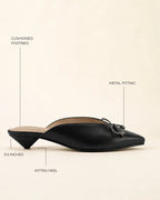 Hepburn Icon Black Heels - Lino Perros