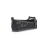Mary Sable Black Flats - Lino Perros