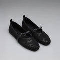 Mary Sable Black Flats - Lino Perros