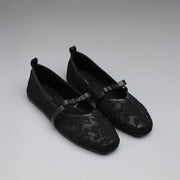 Mary Sable Black Flats