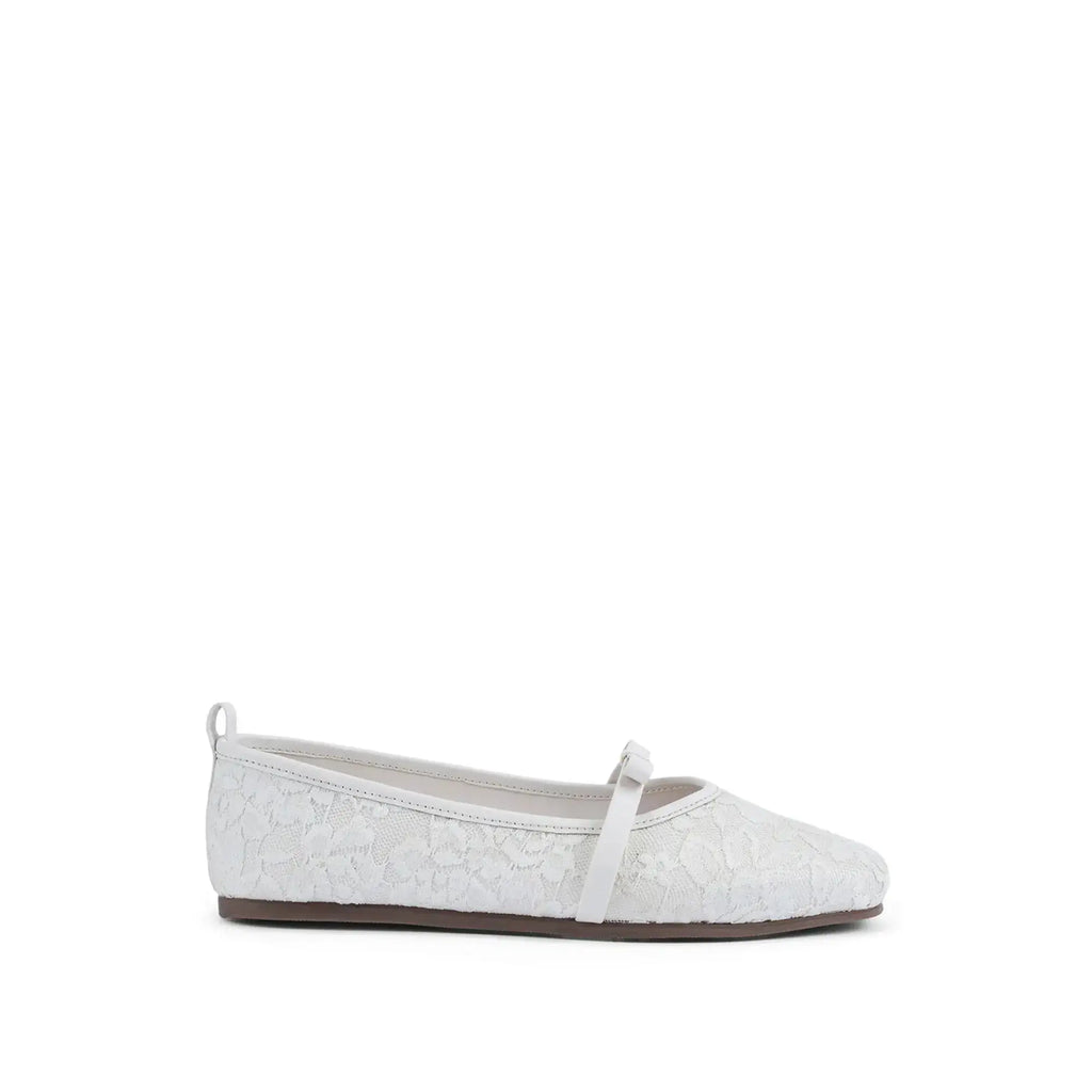 Mary Sable White Flats - Lino Perros