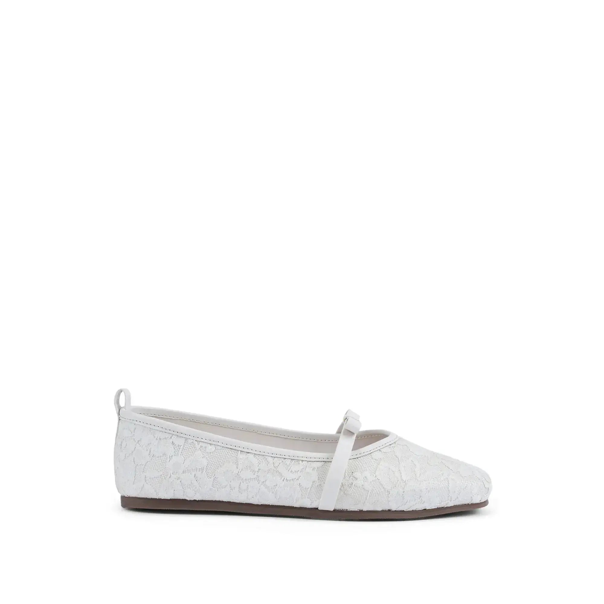Mary Sable White Flats - Lino Perros