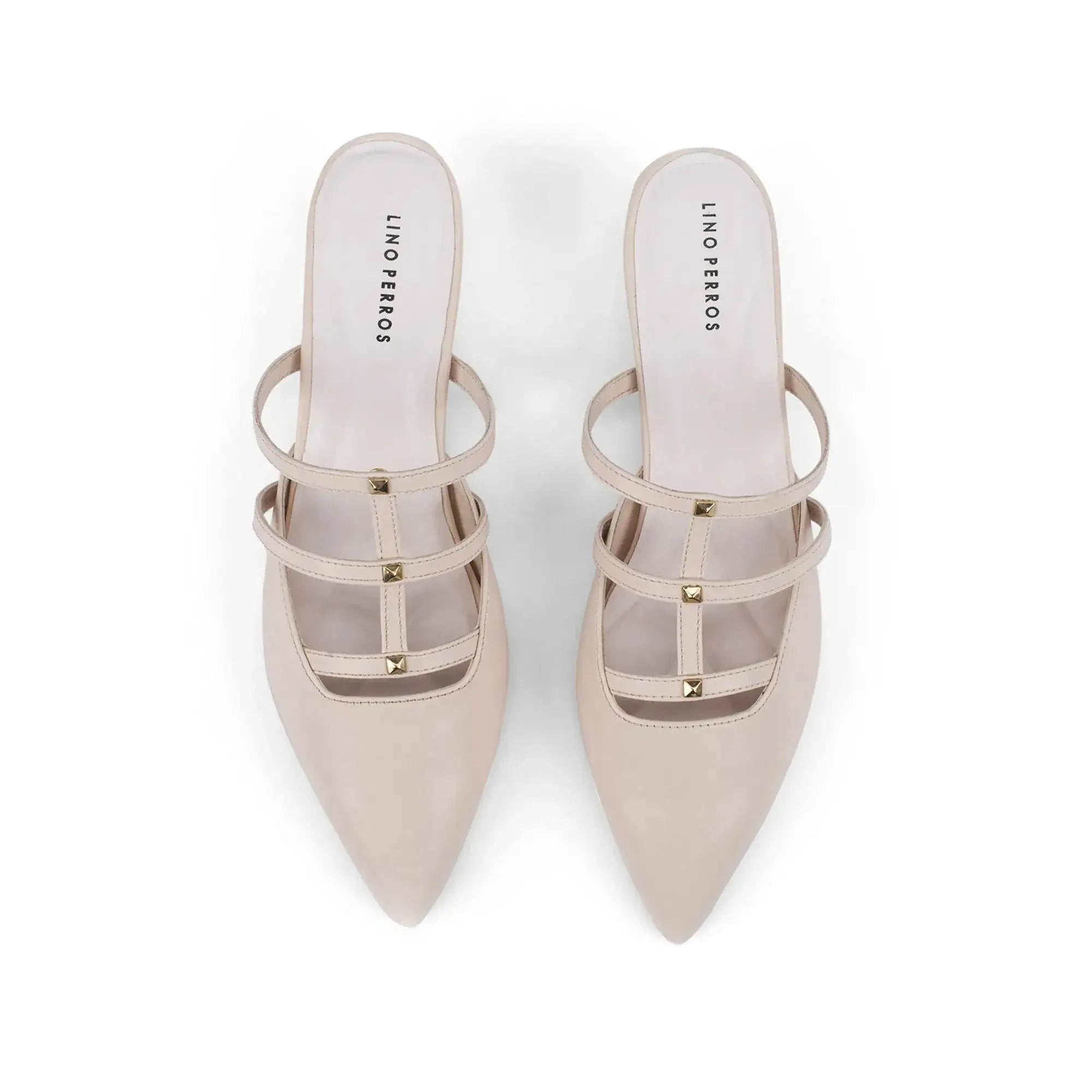 Hepburn Star Beige Heels - Lino Perros