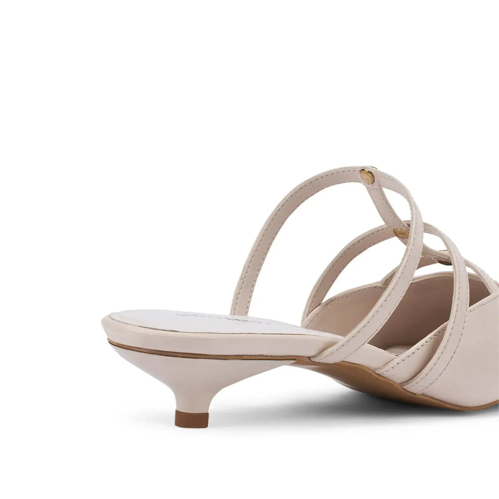 Hepburn Star Beige Heels - Lino Perros