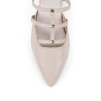 Hepburn Star Beige Heels - Lino Perros
