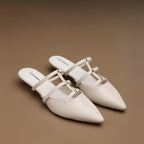 Hepburn Star Beige Heels - Lino Perros