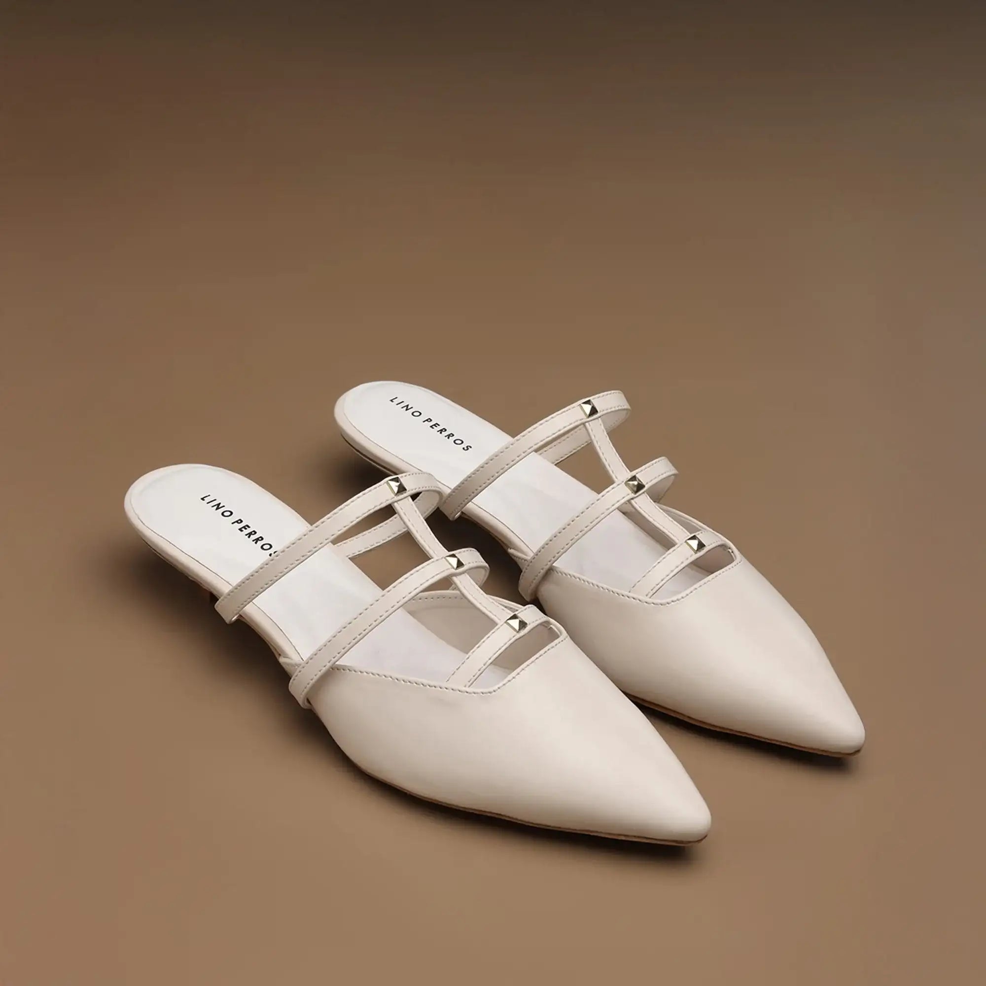 Hepburn Star Beige Heels - Lino Perros