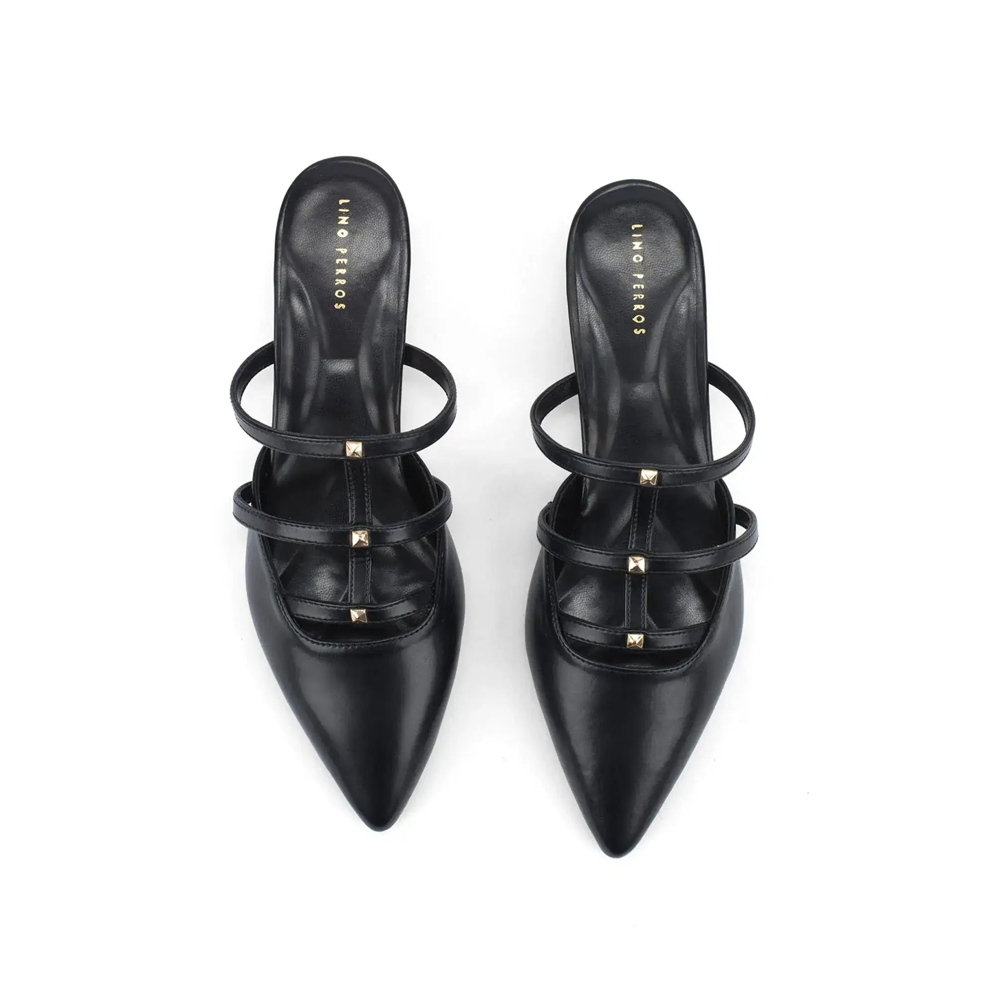 Hepburn Star Black Heels - Lino Perros