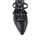 Hepburn Star Black Heels - Lino Perros