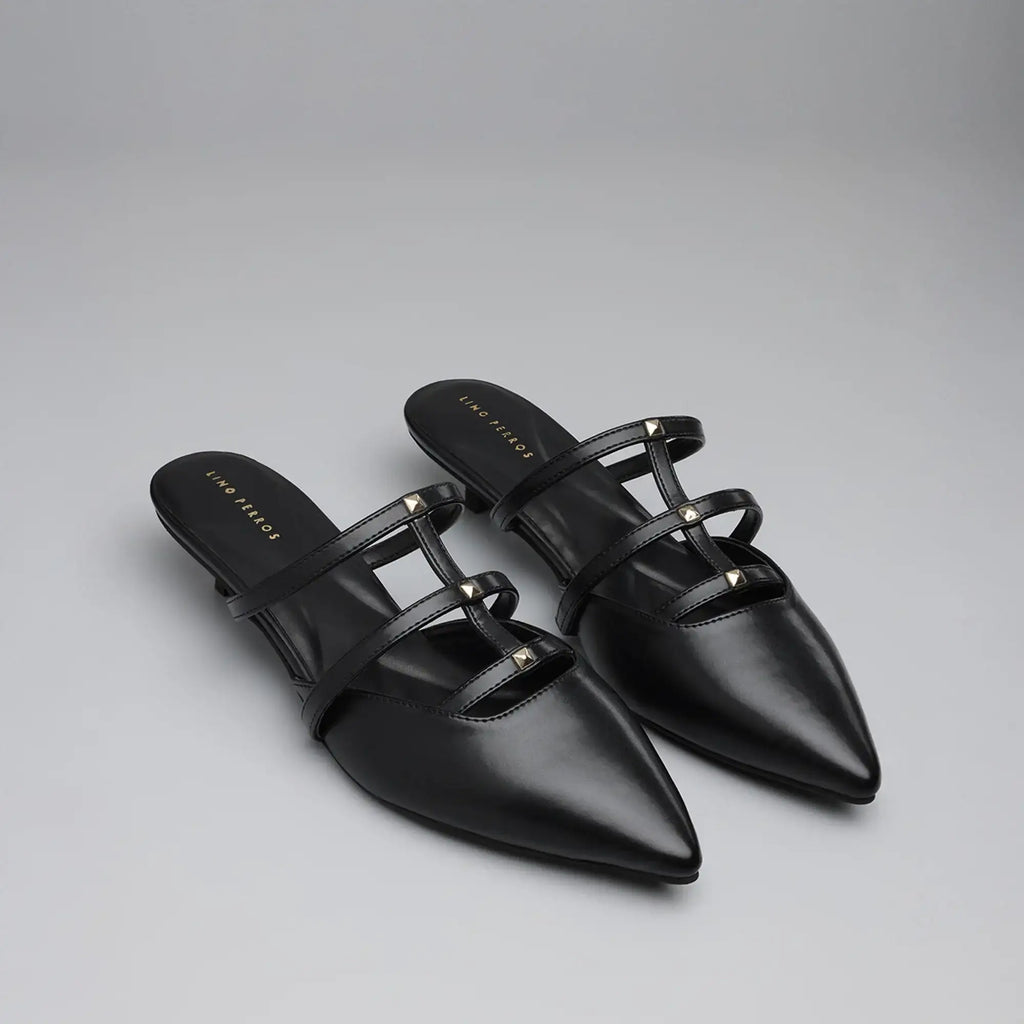 Hepburn Star Black Heels - Lino Perros