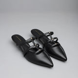 Hepburn Star Black Heels