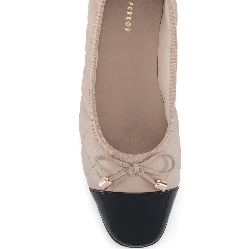 Mary Sand Beige Flats - Lino Perros