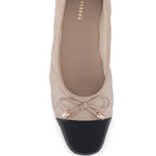 Mary Sand Beige Flats - Lino Perros