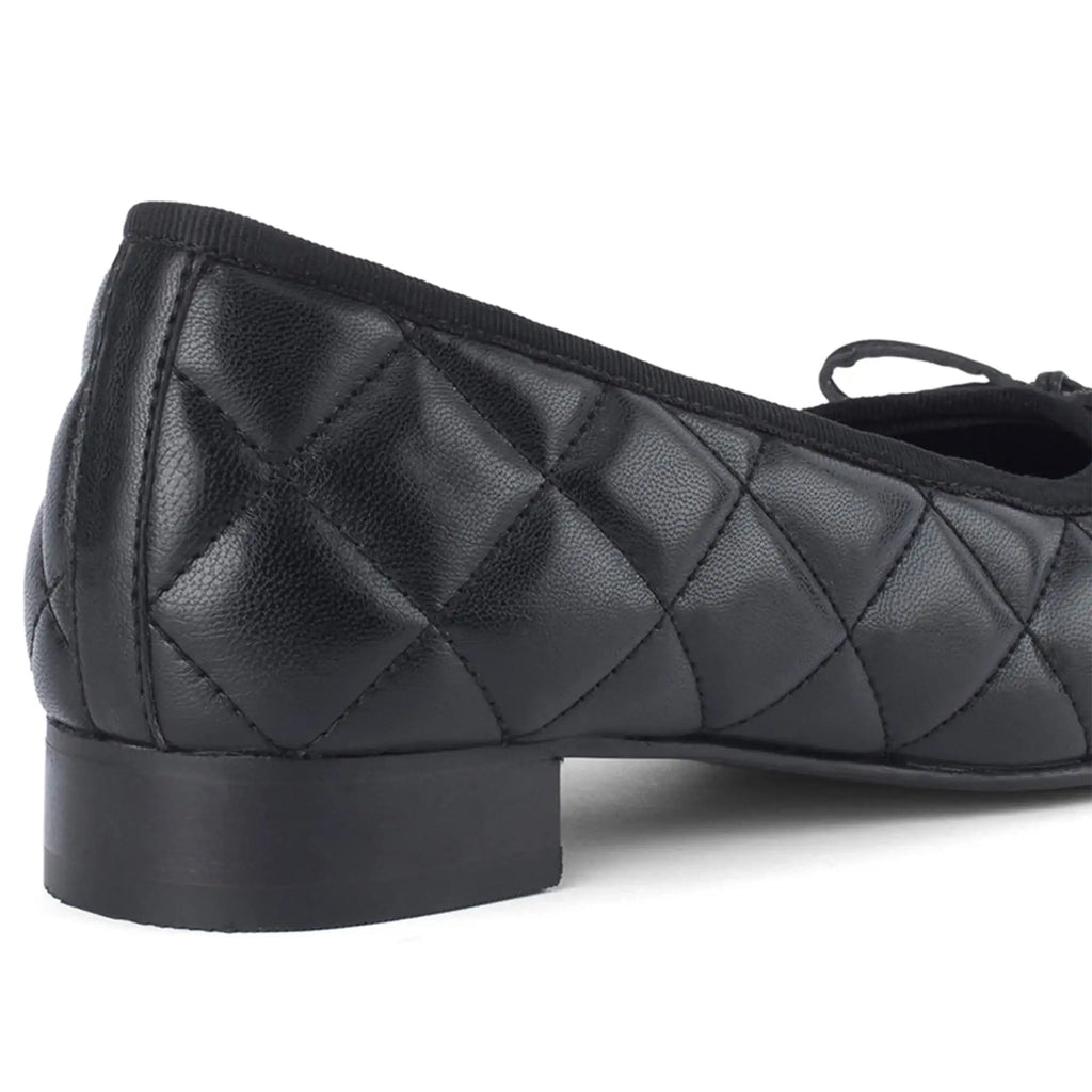 Mary Sand Black Flats - Lino Perros