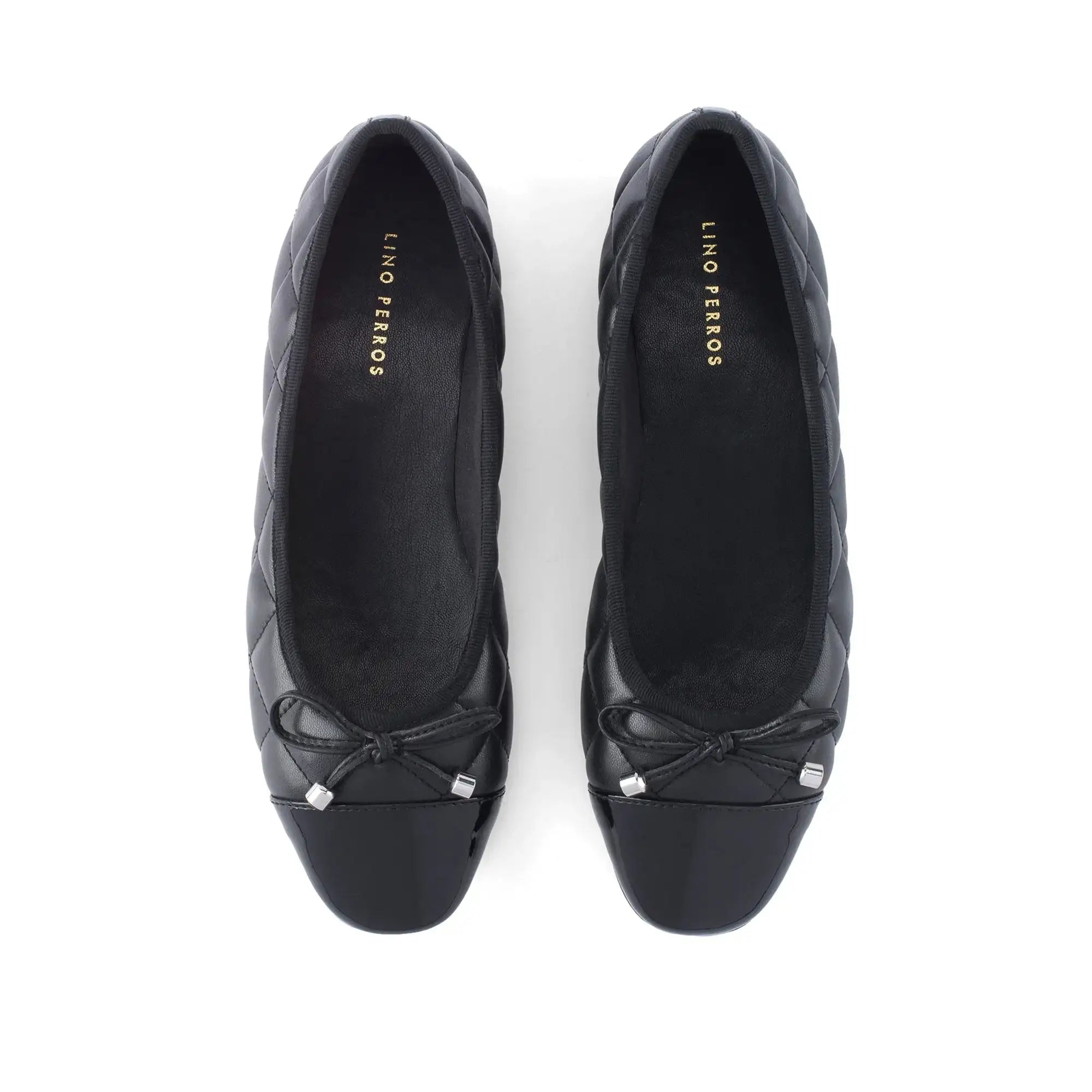 Mary Sand Black Flats - Lino Perros