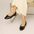 Mary Sand Black Flats - Lino Perros