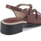 Gabbana Star Brown Heels - Lino Perros