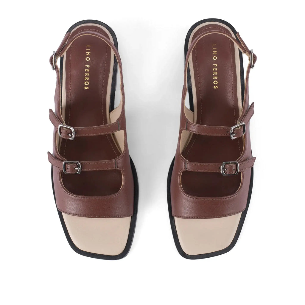 Gabbana Star Brown Heels - Lino Perros
