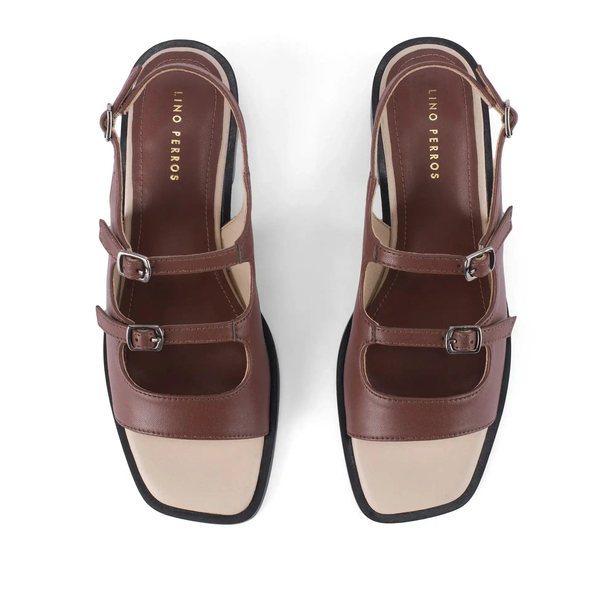 Gabbana Star Brown Heels - Lino Perros
