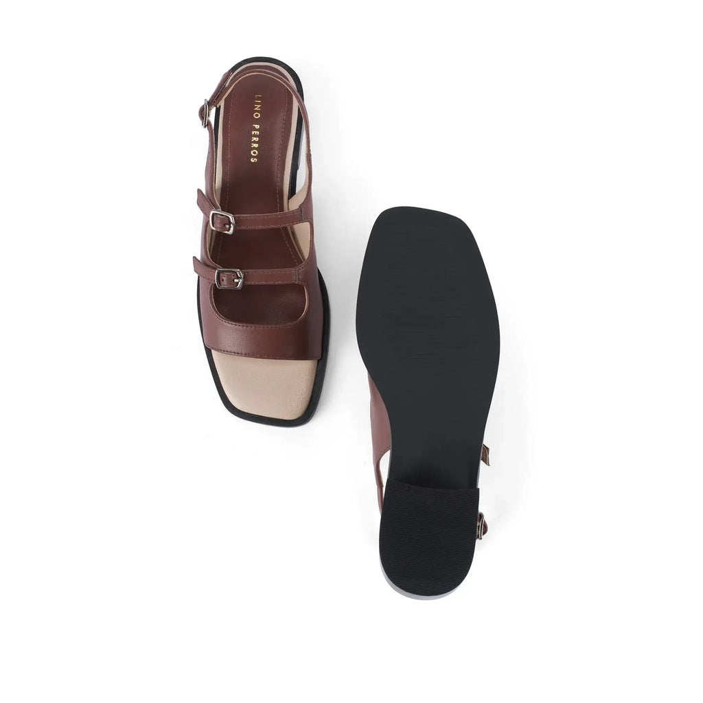 Gabbana Star Brown Heels - Lino Perros