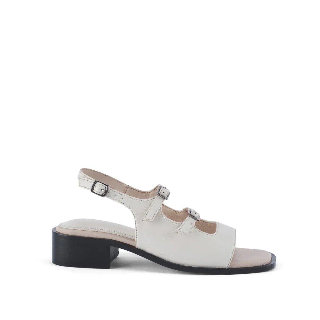 Gabbana Star Off-White Heels - Lino Perros