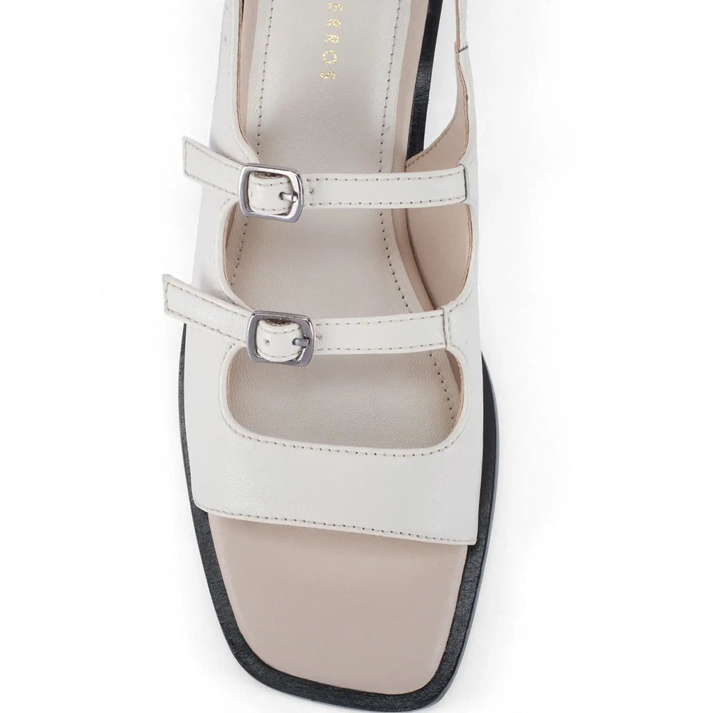 Gabbana Star Off-White Heels - Lino Perros