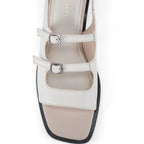 Gabbana Star Off-White Heels - Lino Perros